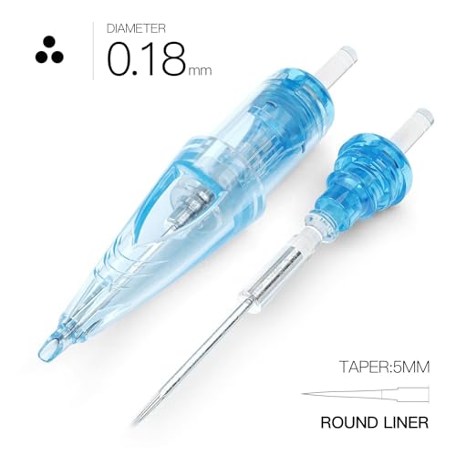 MAST TATTOO WJX Cartridges 20Pcs – Round Liner 0403RL