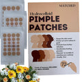 MATCHED Hydrocolloid Pimple Patches – Invisible, 3 Sizes, 72-Count – Skin-Tone Matching Acne Patches (Montreal)