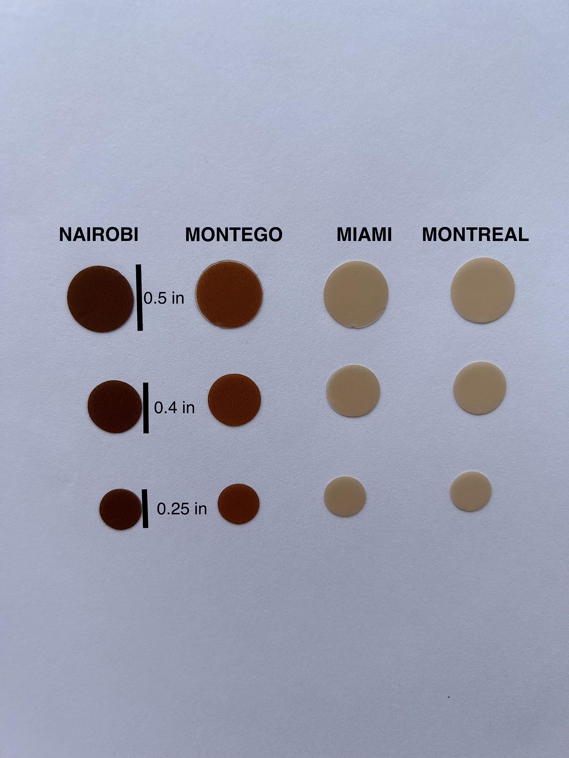 MATCHED Hydrocolloid Pimple Patches – Invisible, 3 Sizes, 72-Count – Skin-Tone Matching Acne Patches (Montreal)