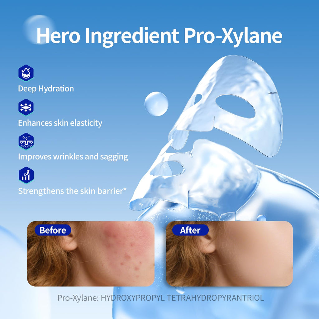 matern'ella Carnosine Cream Facial Mask with Pro-Xylane & Peptides – 3D Contour, Deep Hydration