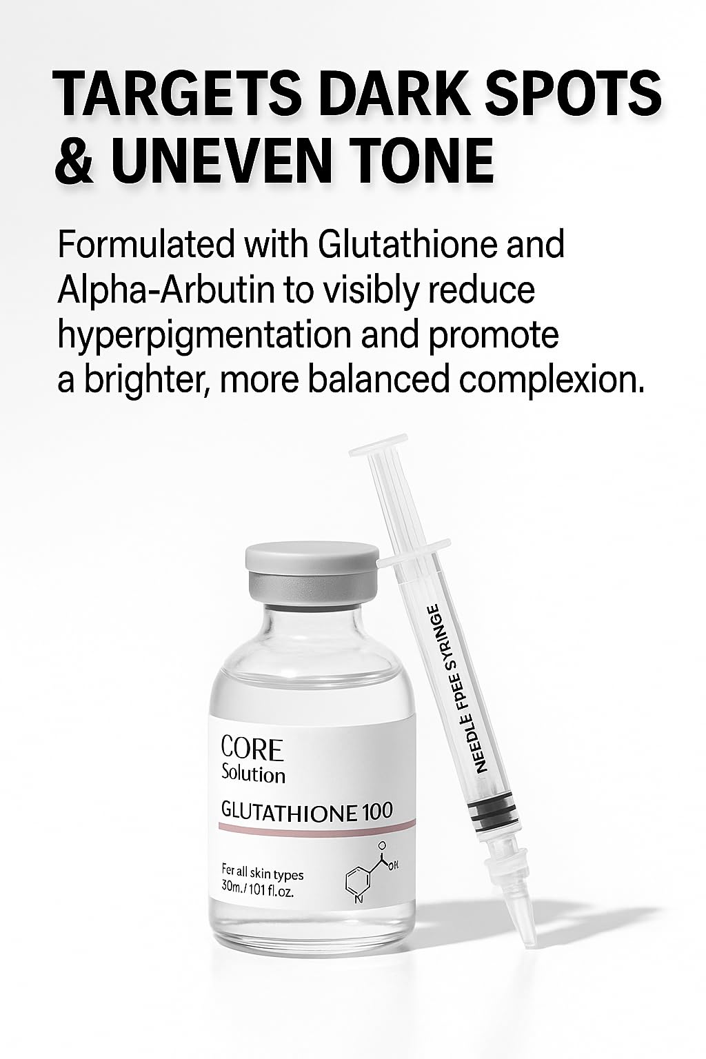 FEEL MATRIGEN Glutathione 100 Ampoule – Fragrance-Free Brightening Serum