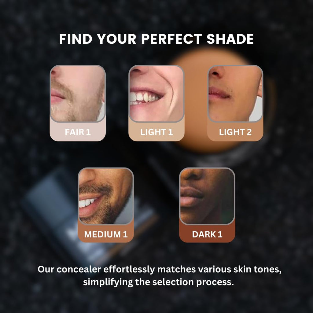 MATTR Skin Fix - Luxury Tinted Concealer for Men, 15g | Covers Blemishes, Razor Burns, Under-Eye Bags