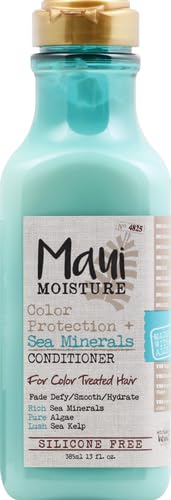Maui Moisture Color Protect + Sea Minerals Conditioner — Color-Safe Hydration | 13 Fl Oz