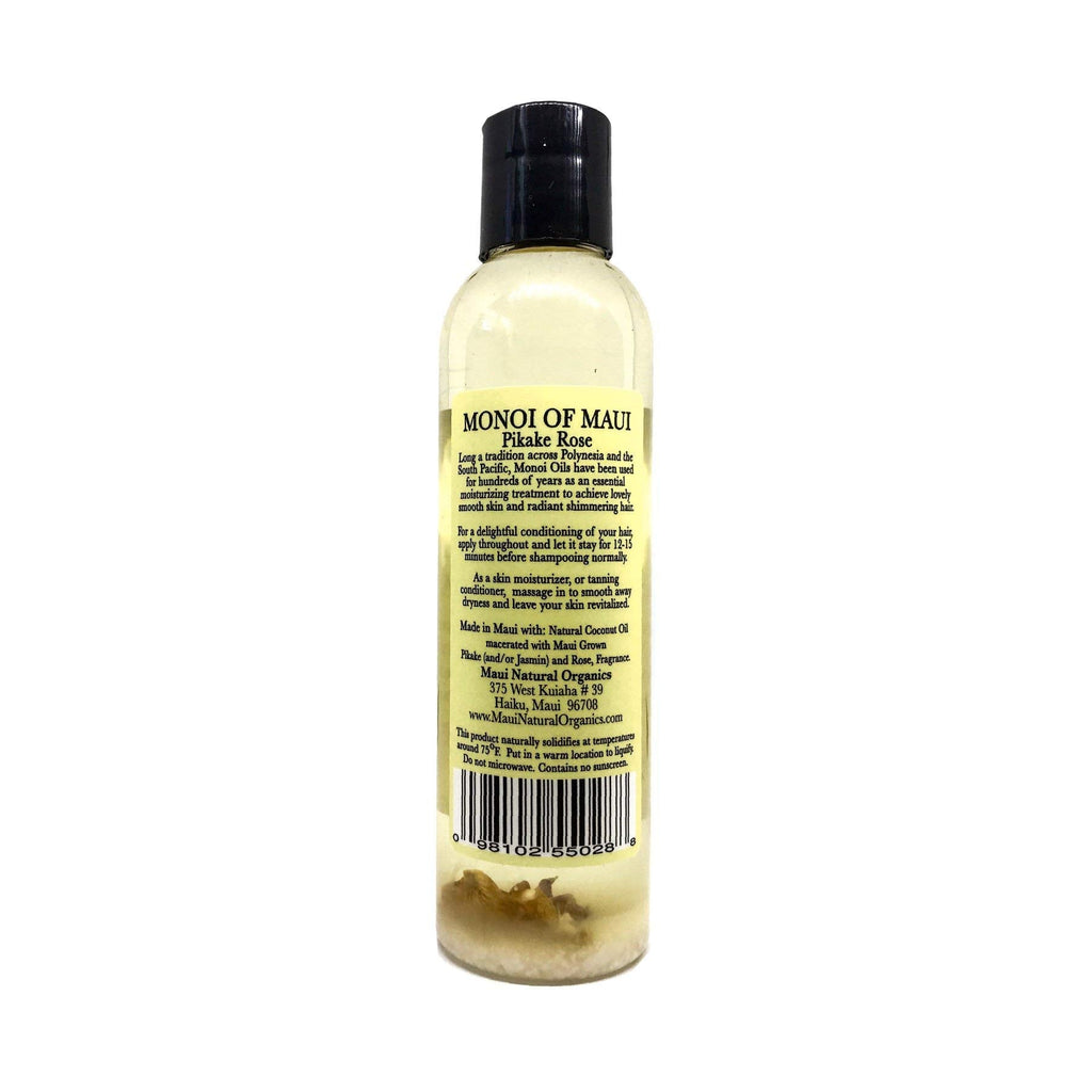Maui Natural Organics Monoi Pikake Rose Oil – Skin, Hair & Massage (6.4 oz)