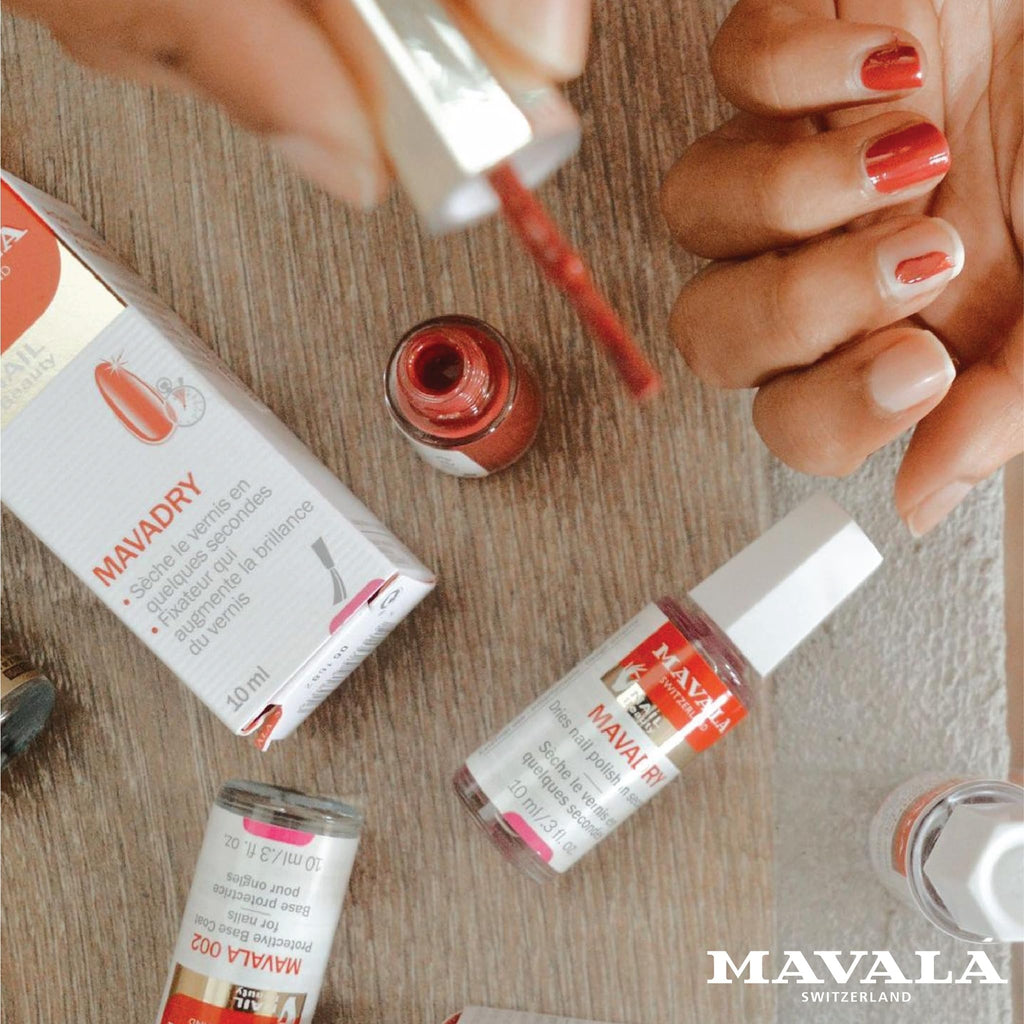 Mavala Mavadry Timesaver Manicure – Dries in Seconds, Chip-Resistant, Long-Lasting Shine (0.3 oz)