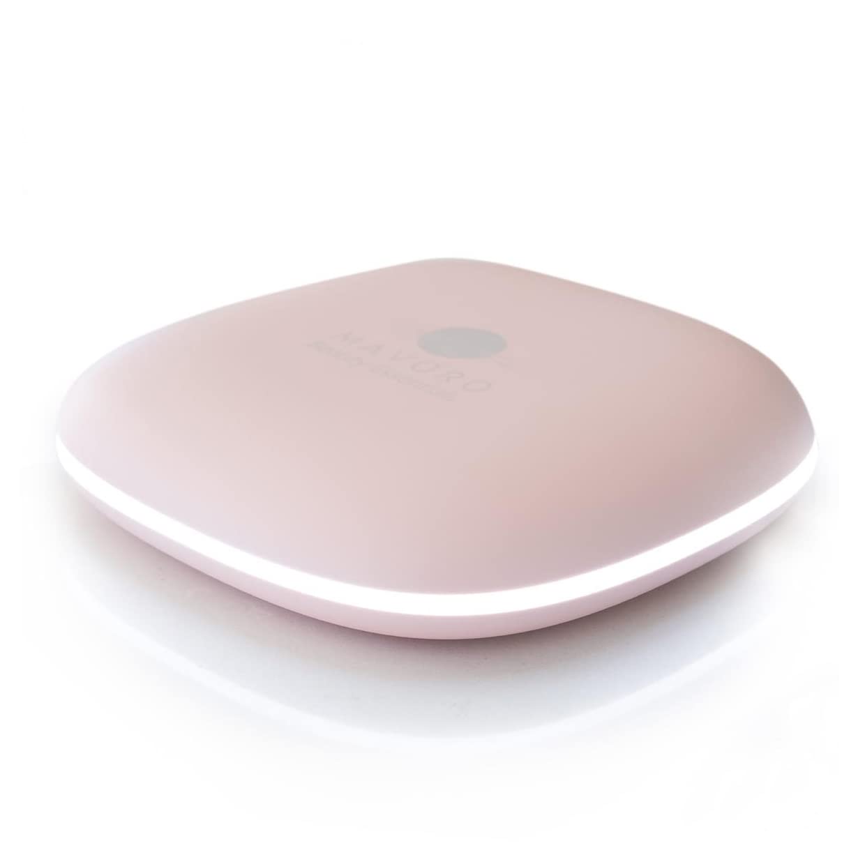 Mavoro LED Lighted Travel Mirror 1x/10x | USB-C Rechargeable | Heavenly Pink