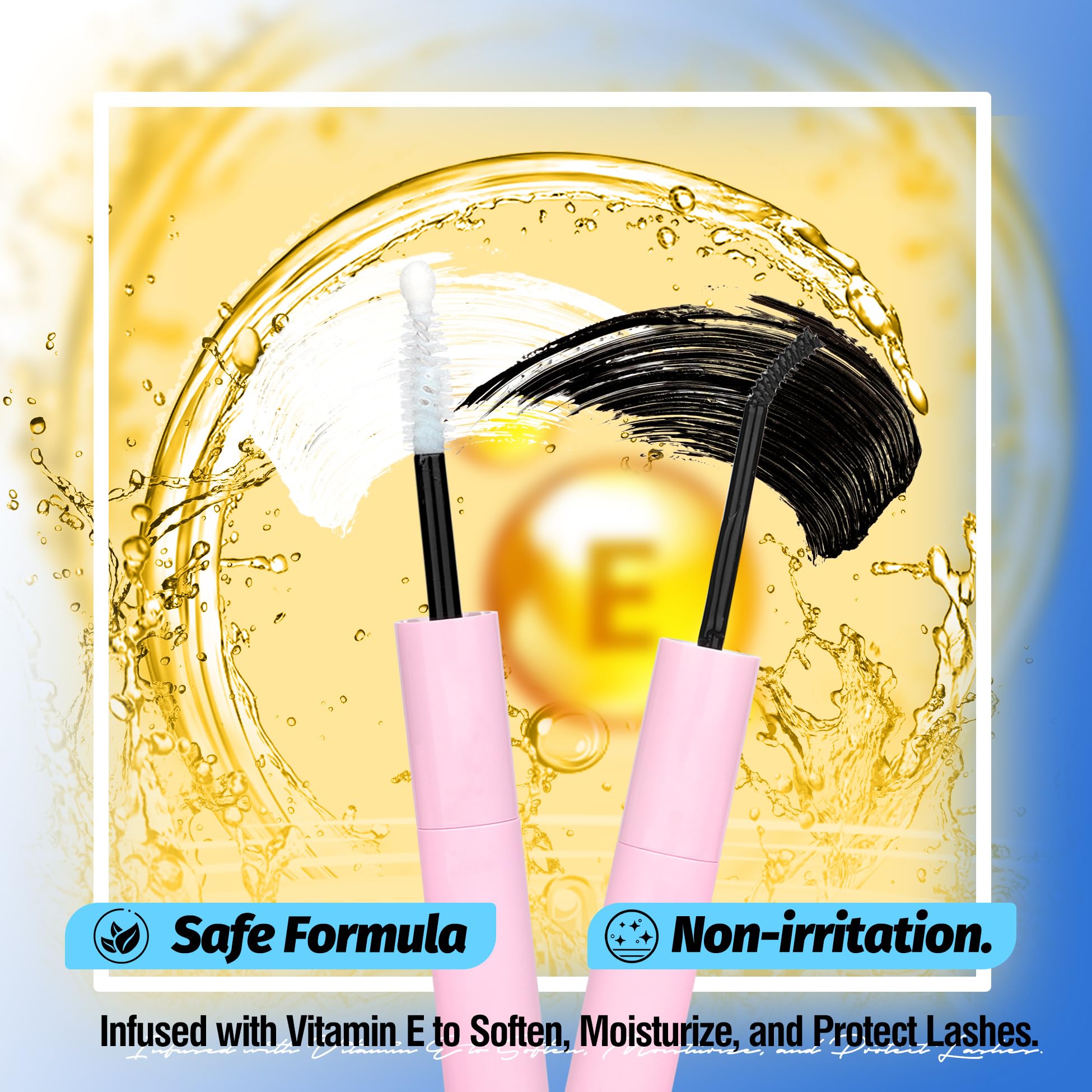 Mavphnee Lash Bond & Seal 2-Pack | Waterproof Lash Glue for Clusters & Extensions