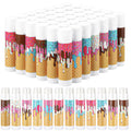 Maxcheck 48 Pcs Ice Cream Drip Lip Balm Bulk Set – 12 Styles, Jasmine Scent