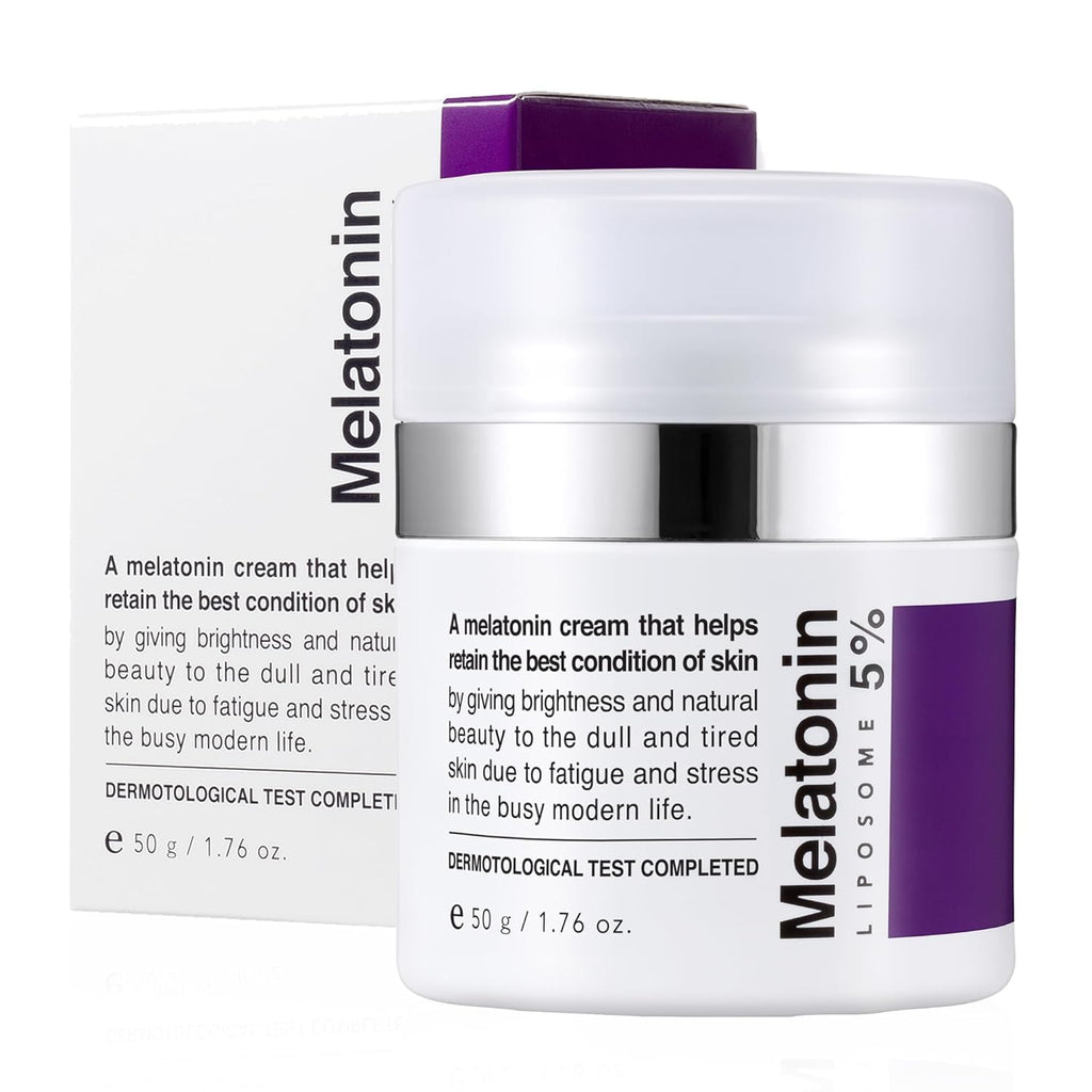 MAXCLINIC Time Return Melatonin Cream | Hydrating Face Moisturizer for Dry Skin | 1.76 oz