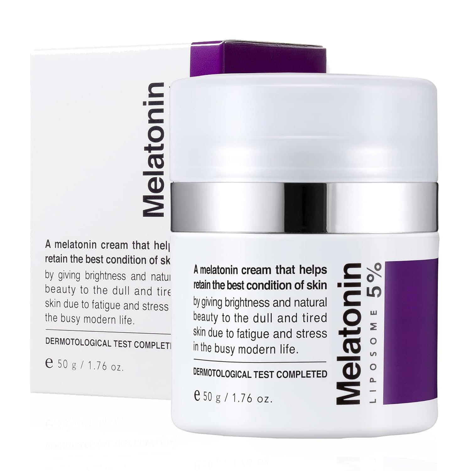 MAXCLINIC Time Return Melatonin Cream | Hydrating Face Moisturizer for Dry Skin | 1.76 oz