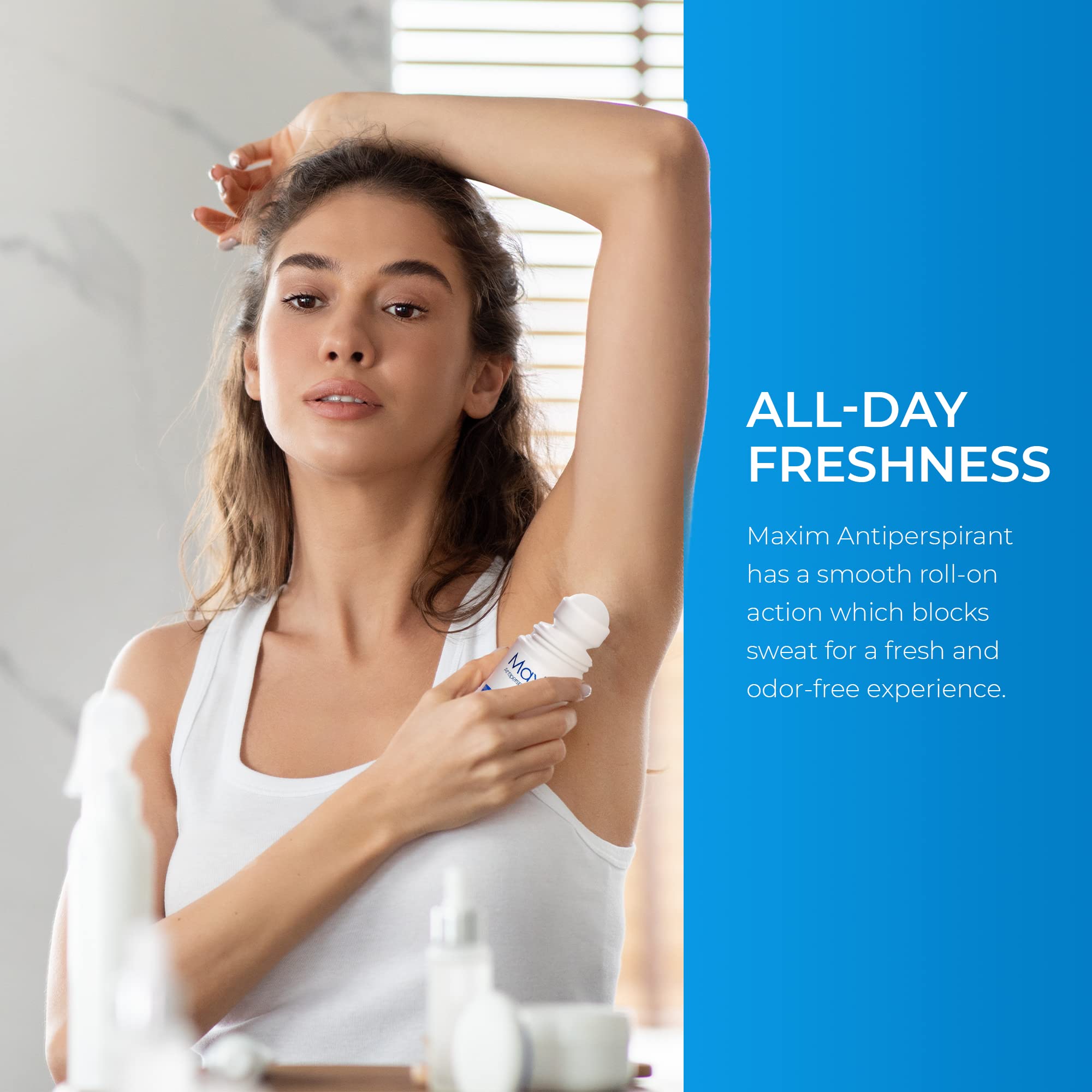 MAXIM Clinical Strength Antiperspirant Deodorant for Women & Men – 4 Pack