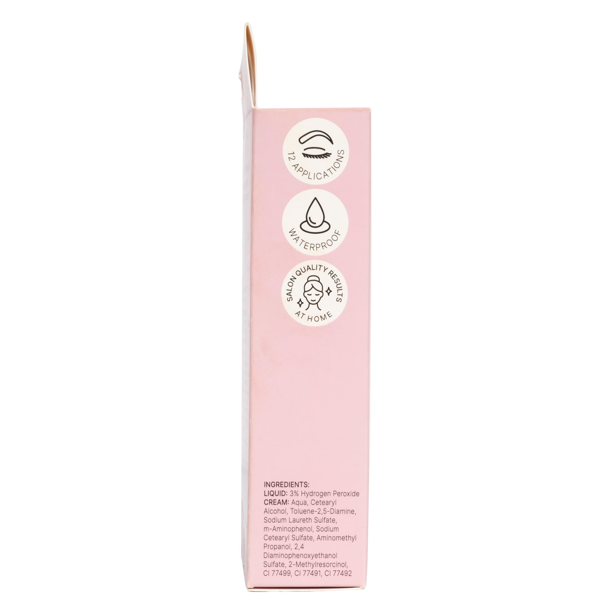 MaxRelief 1000 Hour Brow Color Kit Brown Black – Defined Brows with Long-Lasting, Waterproof Formula (12 Applications)