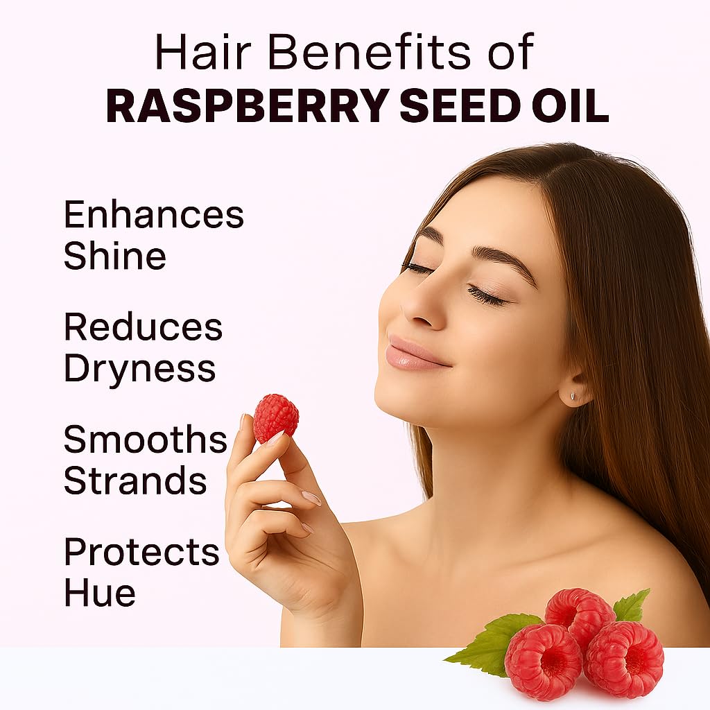 Mayan's Secret Red Raspberry Seed Oil – Cold-Pressed, 100% Pure