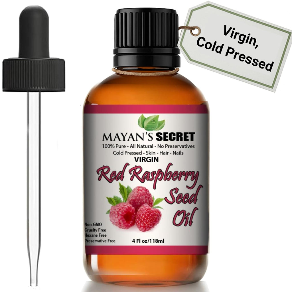Mayan's Secret Red Raspberry Seed Oil – Cold-Pressed, 100% Pure