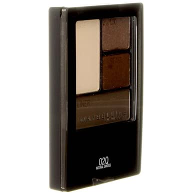 Maybelline Expert Wear Eyeshadow Quads Natural Smokes [02Q] – Pack of 2