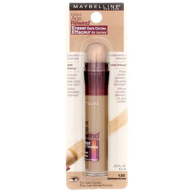 Maybelline Instant Age Rewind Eraser Concealer – Medium, 4-Pack | Brighten Under-Eyes