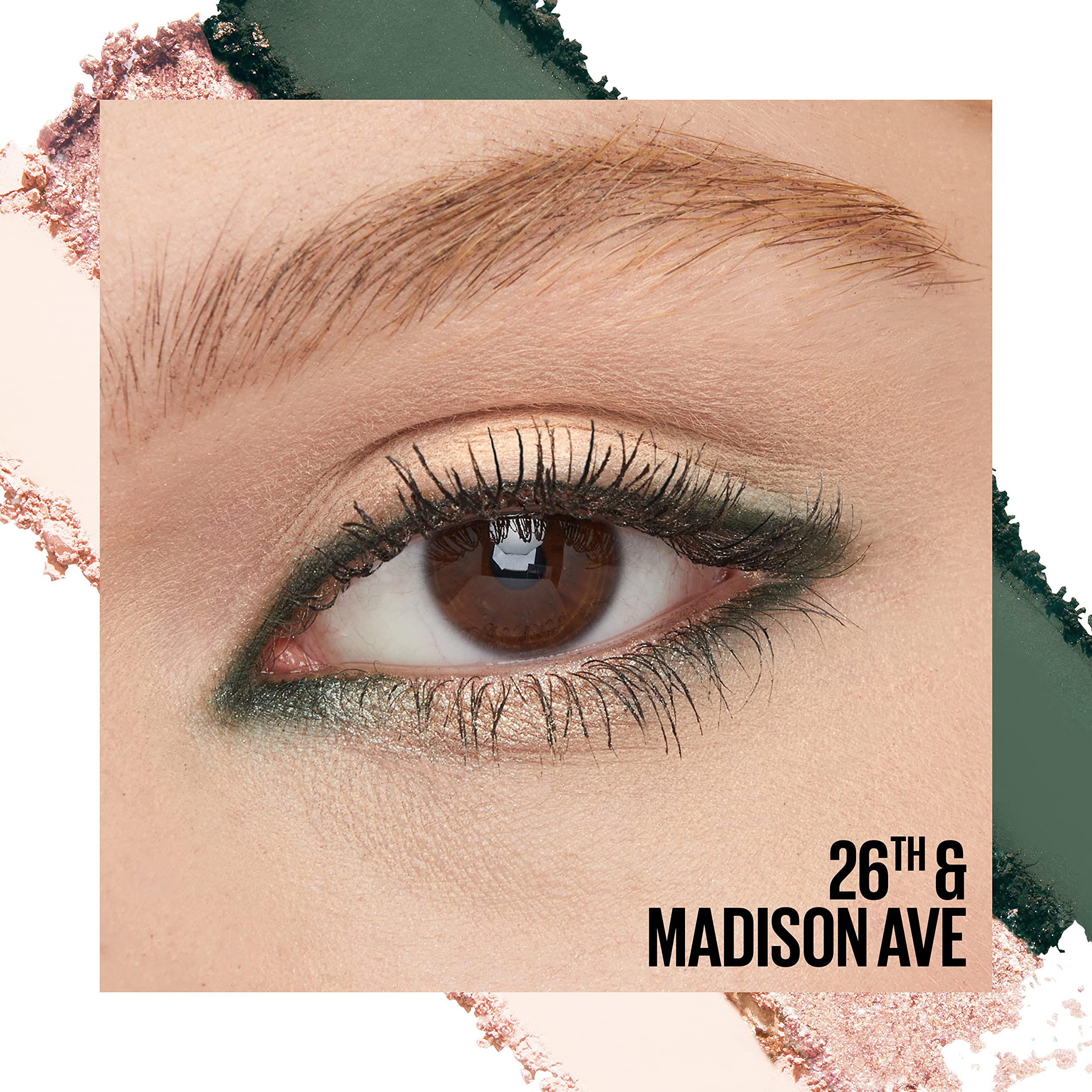 Maybelline Shadow Blocks Eyeshadow Palette – 3-Pan Stack, Travel-Size, SoHo & Brooklyn Inspired