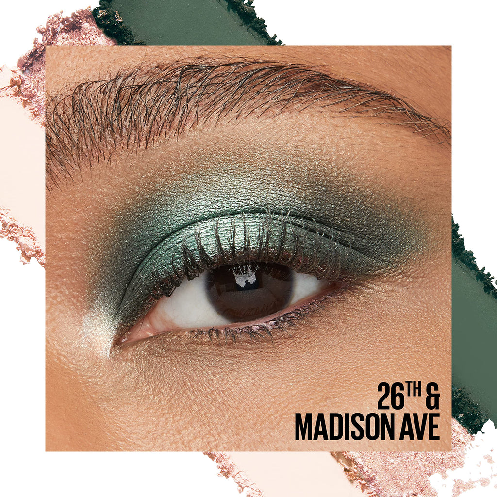 Maybelline Shadow Blocks Eyeshadow Palette – 3-Pan Stack, Travel-Size, SoHo & Brooklyn Inspired