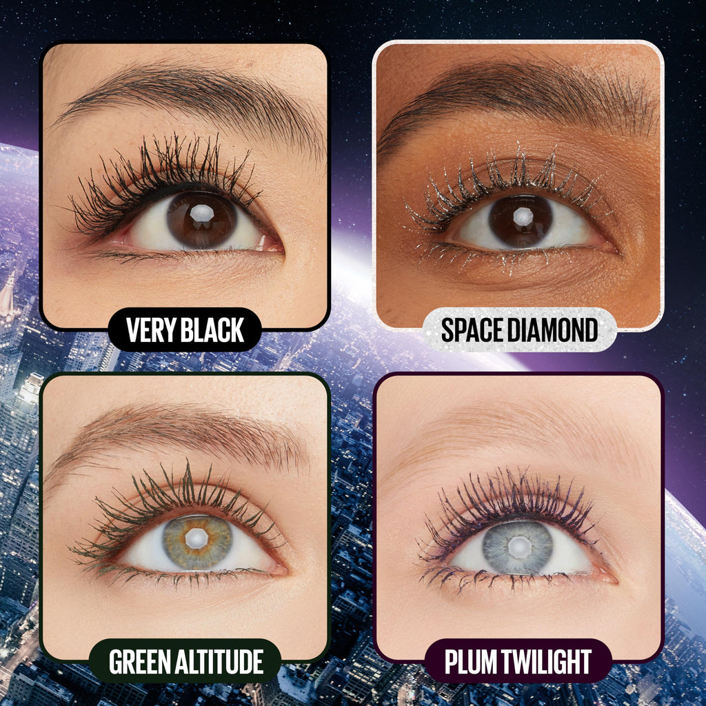 Maybelline Lash Sensational Sky High Glitter Mascara – Space Diamond Finish for Lashes & Brows