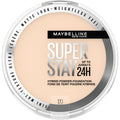 Maybelline Super Stay Hybrid Powder Foundation – 24HR Matte Coverage, Shade 120 (1 Count)