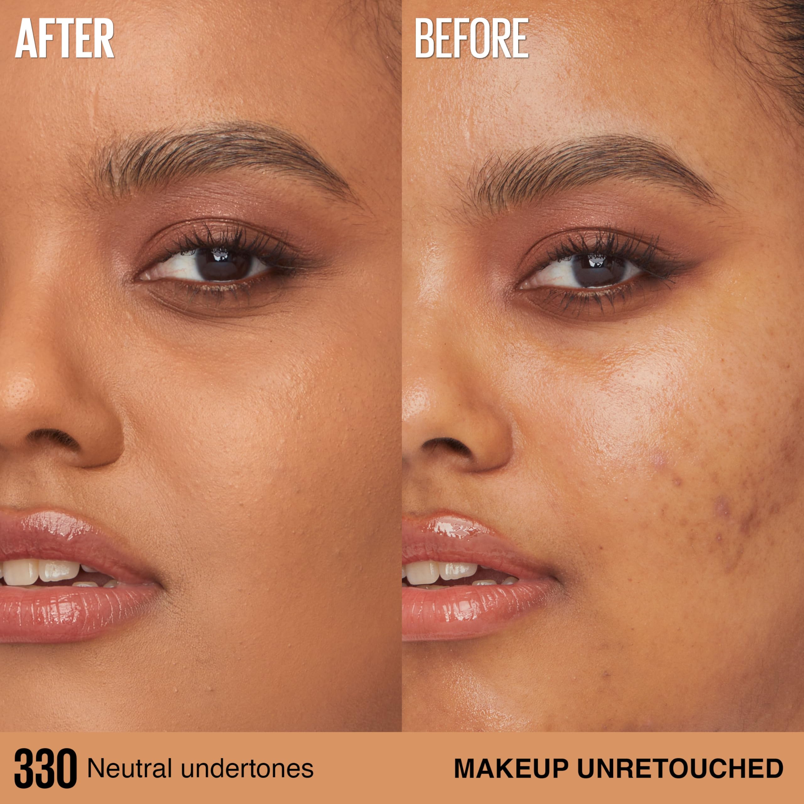Maybelline Super Stay Lumi-Matte Foundation 330 – Lightweight, Buildable Coverage, 30HR Wear