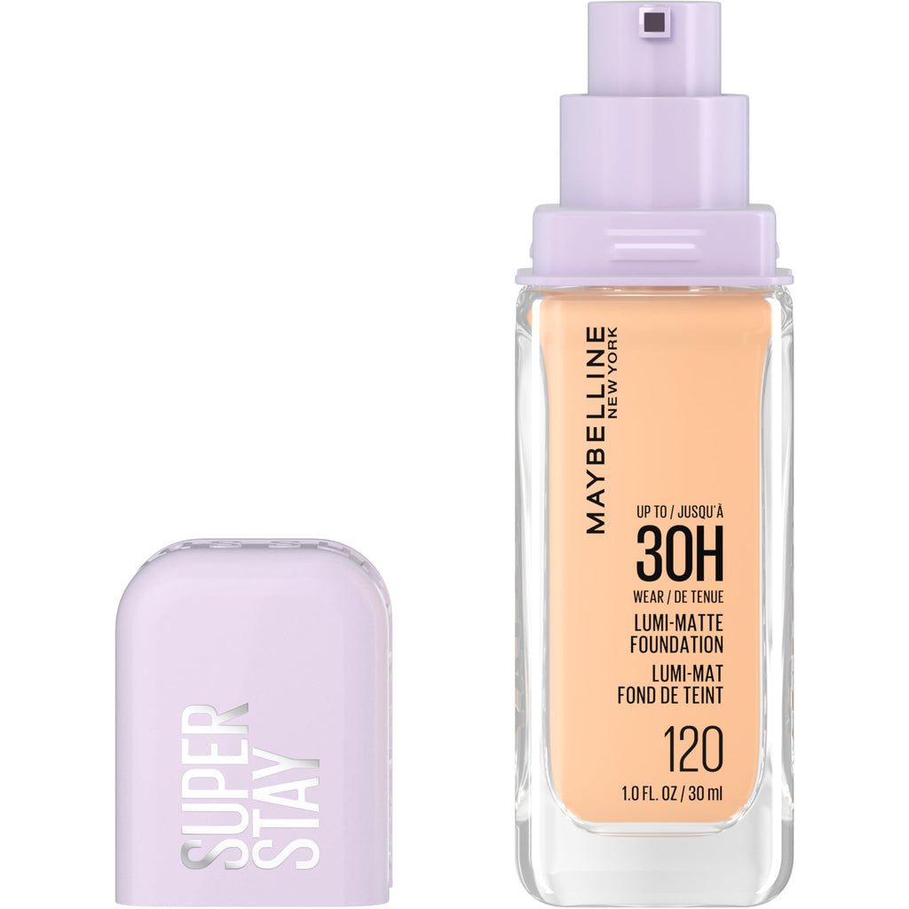 Maybelline Super Stay Lumi-Matte Foundation – Up To 30HR Wear, Lightweight Buildable Coverage