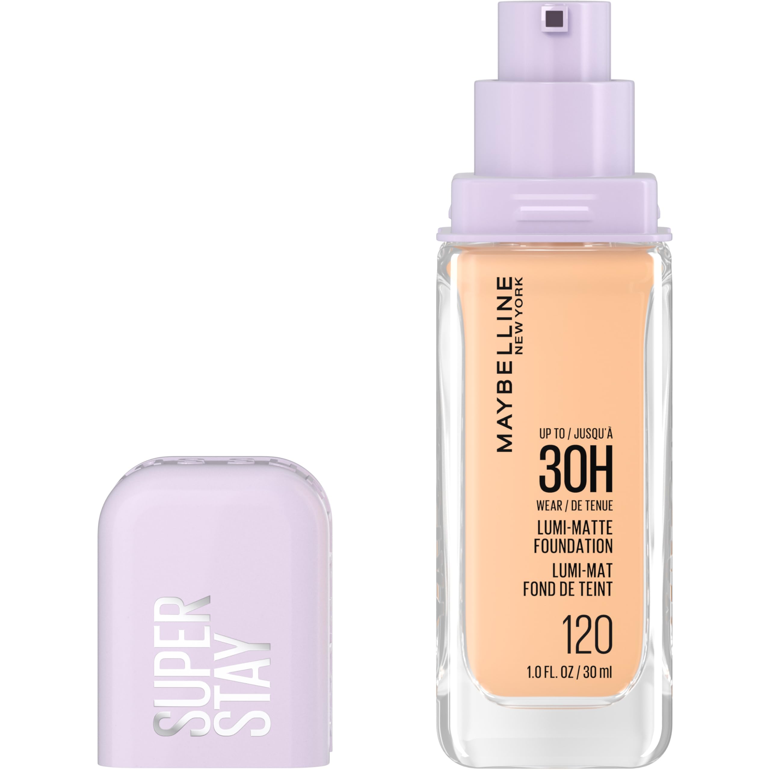 Maybelline Super Stay Lumi-Matte Foundation – Up To 30HR Wear, Lightweight Buildable Coverage