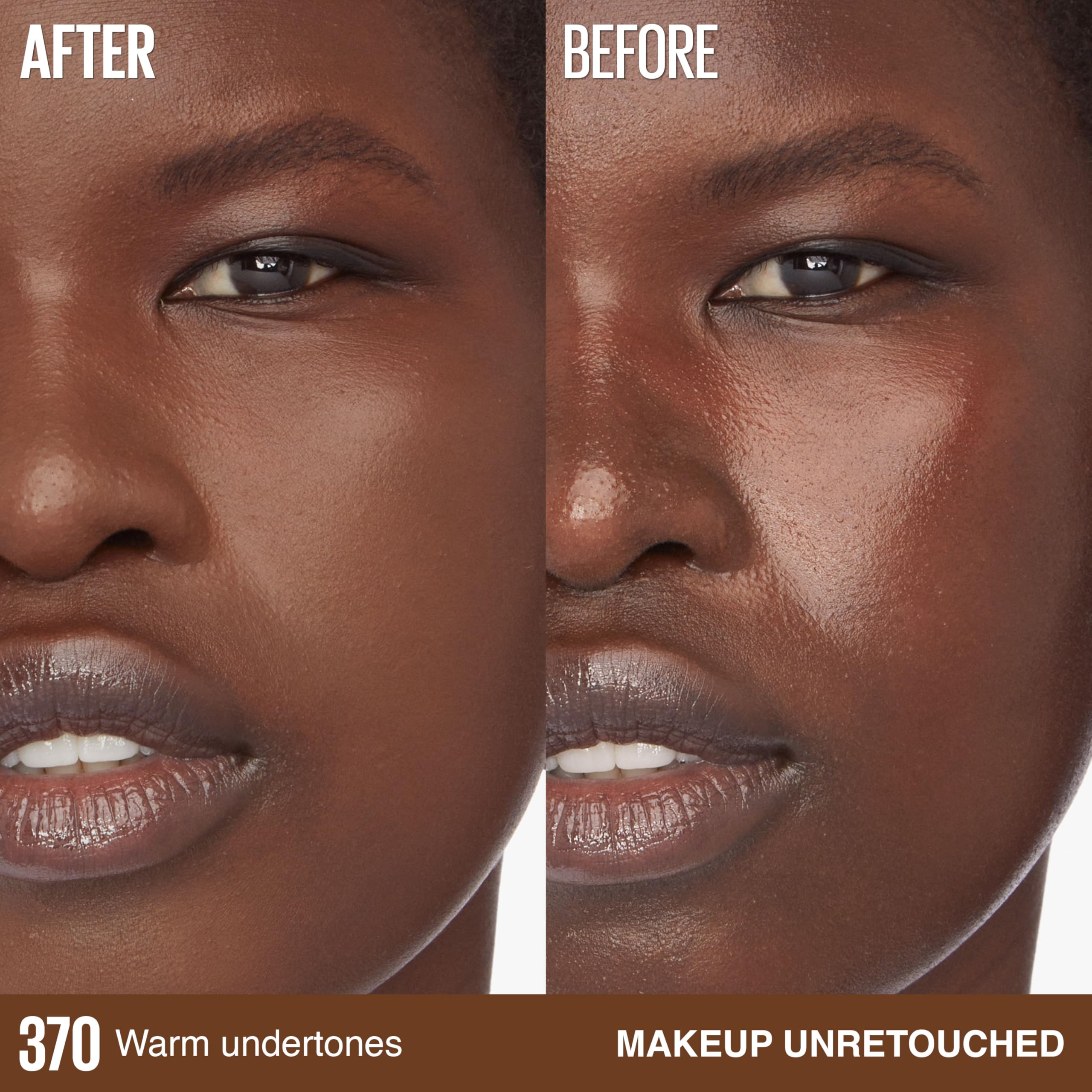 Maybelline Super Stay Lumi-Matte Foundation – Lightweight, Buildable Coverage for Up to 30HR (Shade 370)