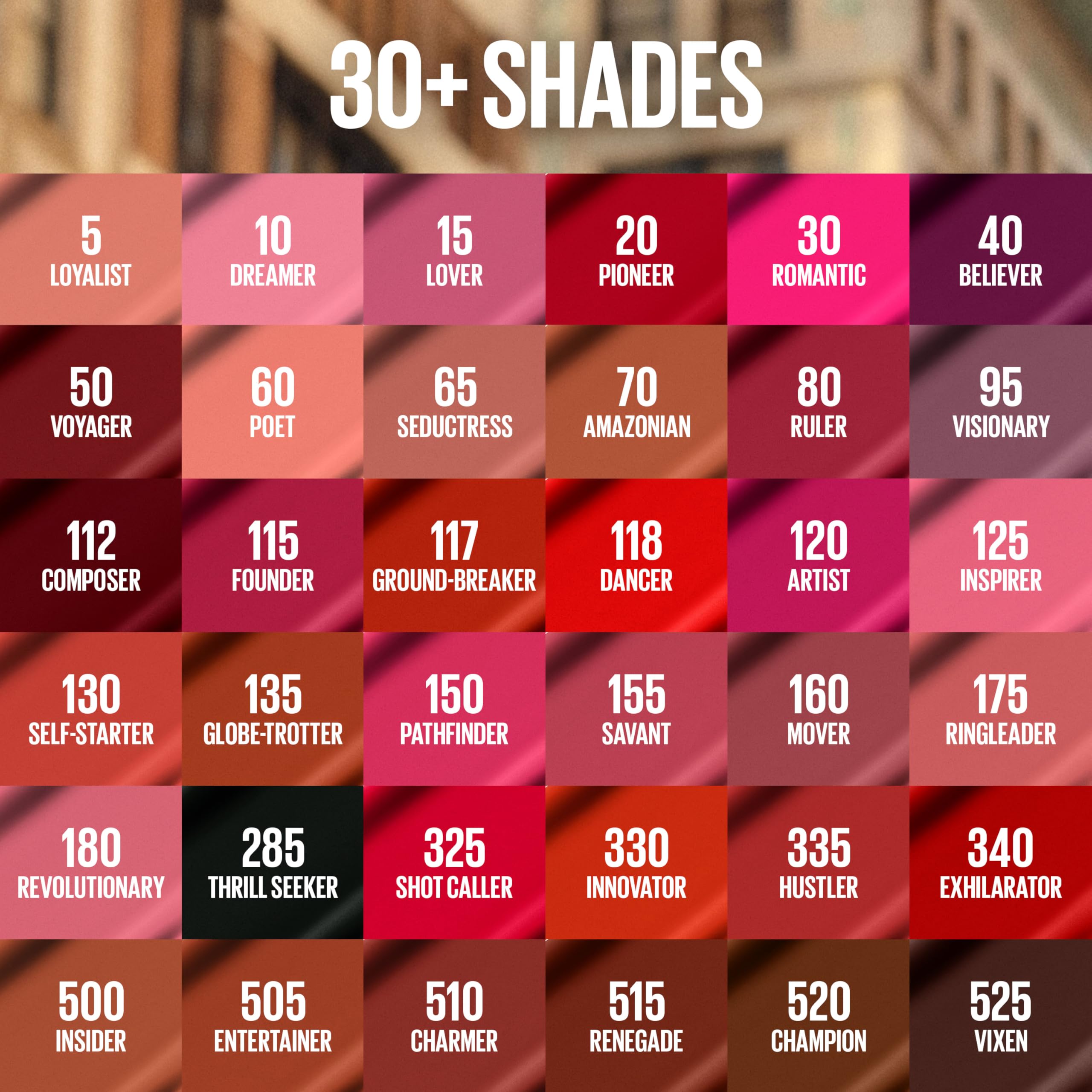 Maybelline Super Stay Matte Ink Lipstick – Vixen (Intense Blackened Brown) | Up to 16-Hour Wear
