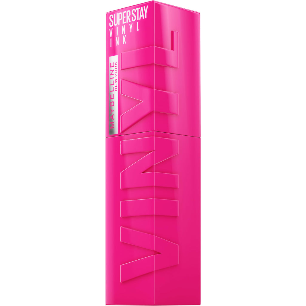 MAYBELLINE Super Stay Vinyl Ink Lip Color | 16HR No-Budge Longwear Shine, 20 Shades