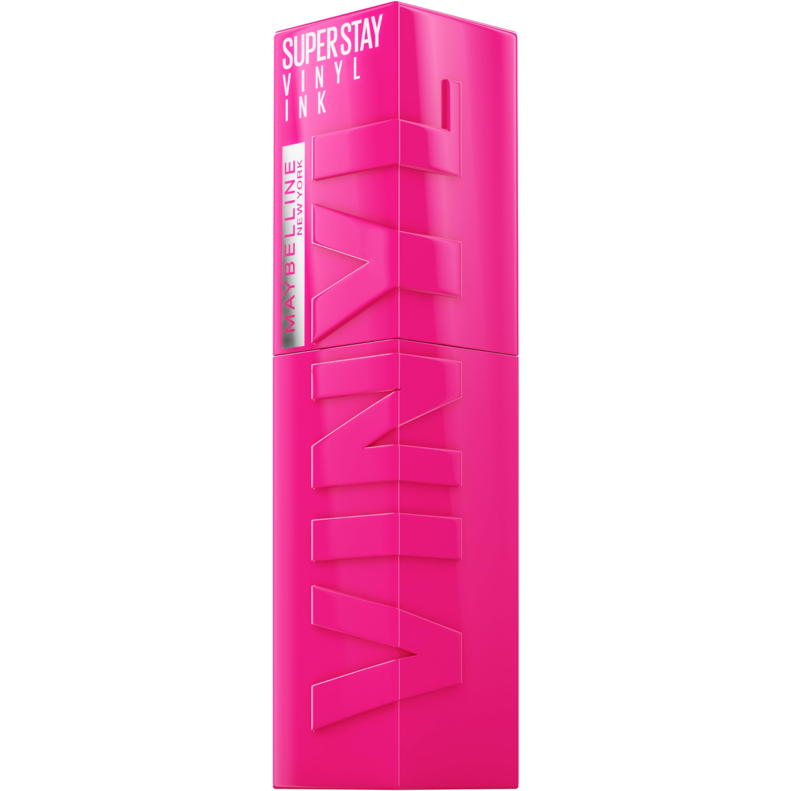 MAYBELLINE Super Stay Vinyl Ink Lip Color | 16HR No-Budge Longwear Shine, 20 Shades