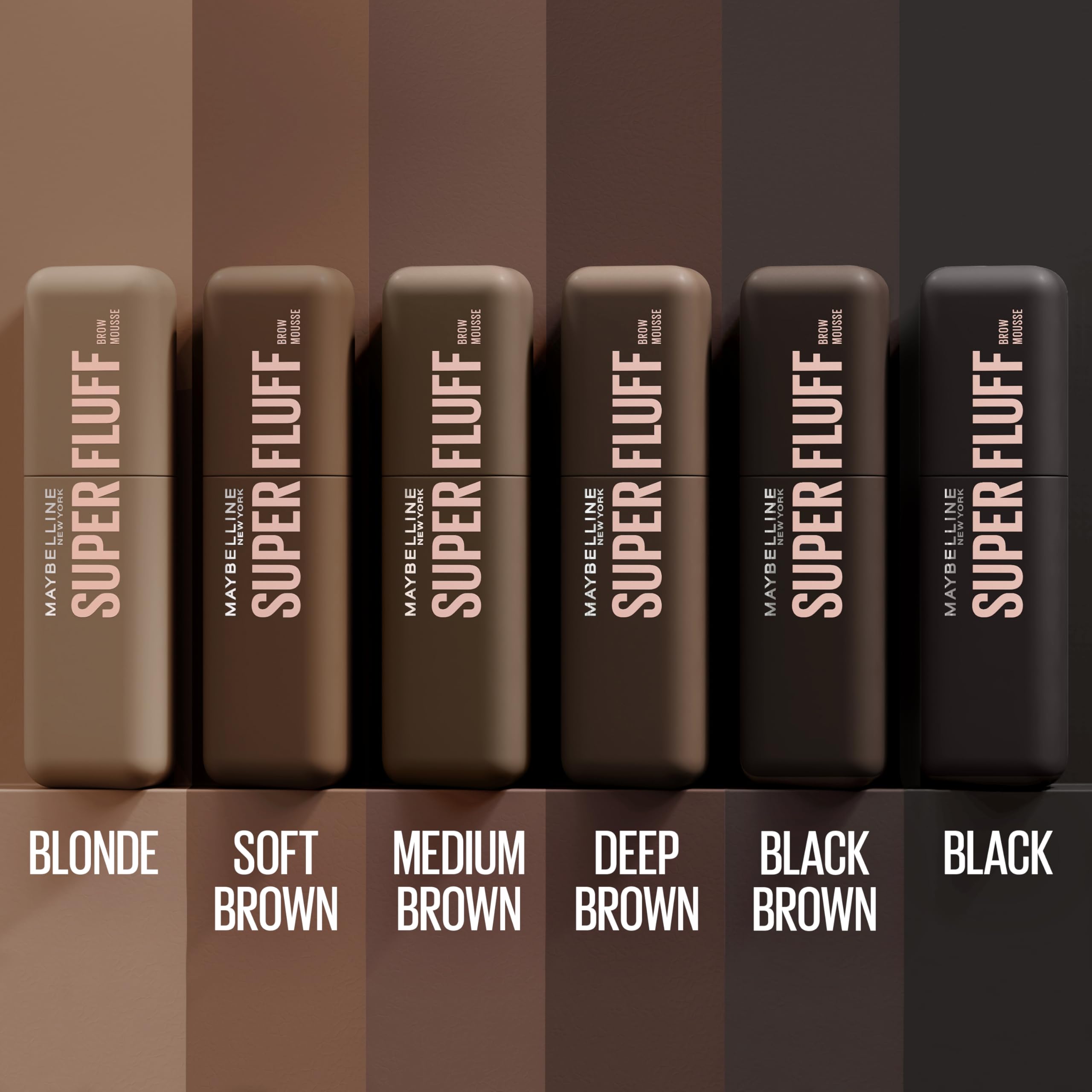 Maybelline Superfluff Brow Mousse – All-Day Fluffy Brow Gel in Blonde