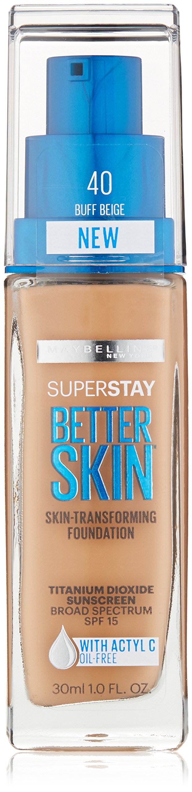 Maybelline New York Superstay Better Skin Foundation Buff Beige – All-Day Coverage