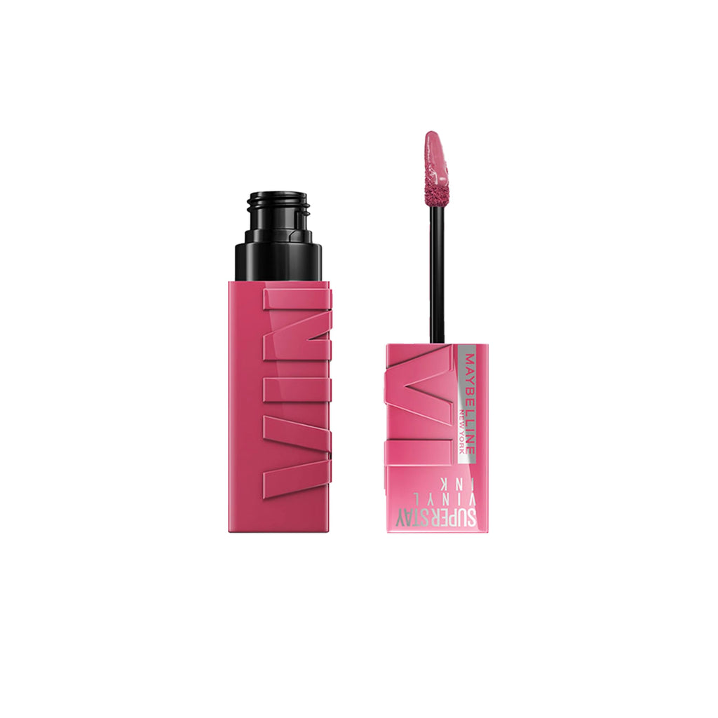 Maybelline Super Stay Vinyl Ink Longwear Lipcolor – No-Budge Shine (Rose Mauve Nude)