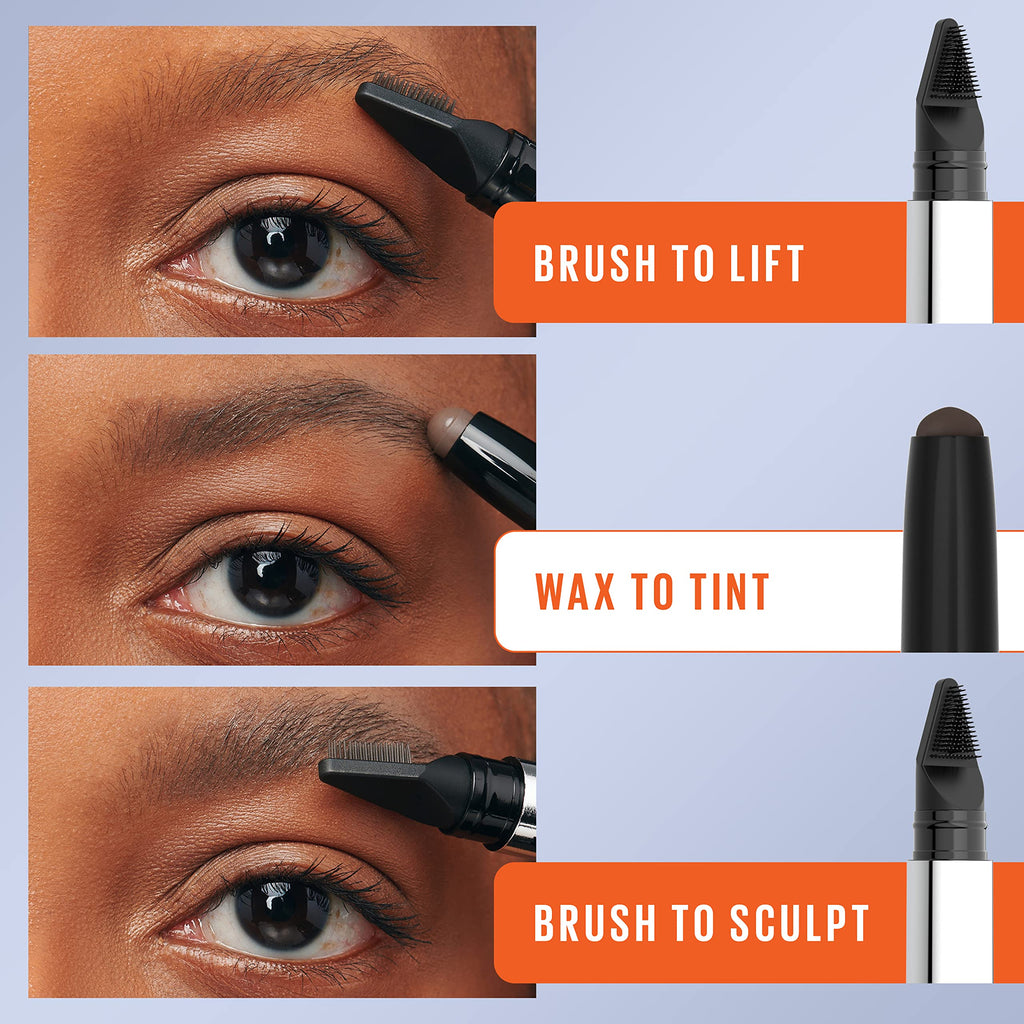 Maybelline TattooStudio Brow Lift Stick – Deep Brown Tint & Lift for Brows