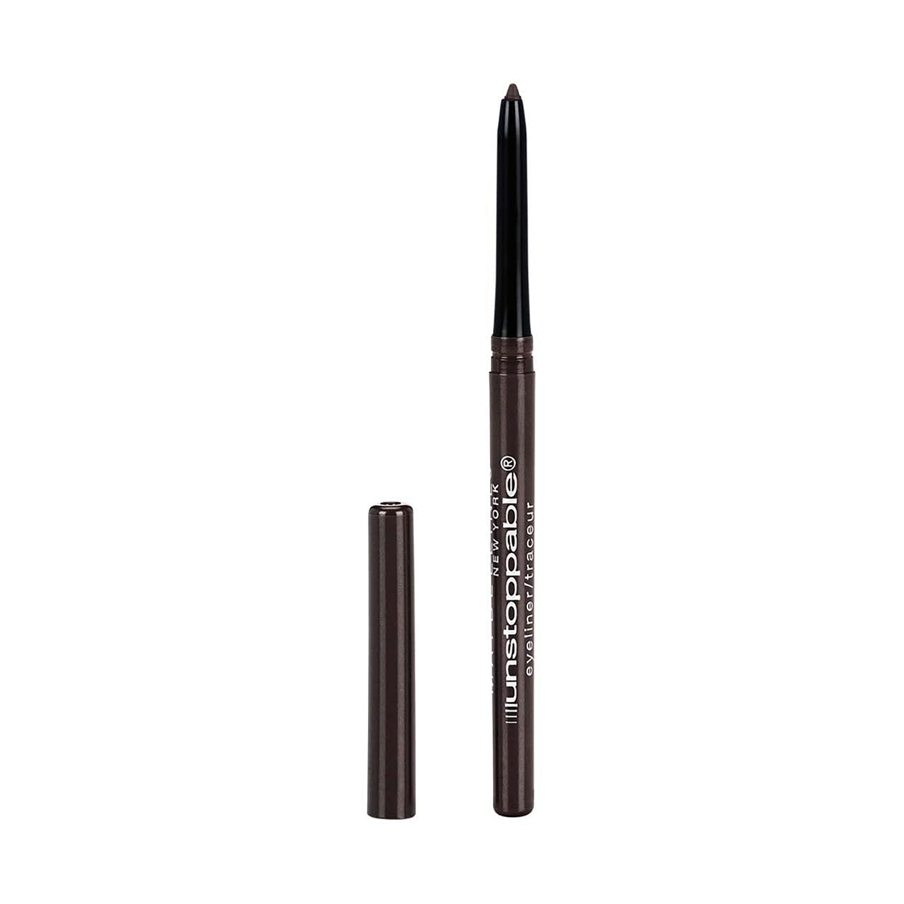 Maybelline Unstoppable Smudge-Proof Eyeliner Espresso – Waterproof 2-Pack (0.01 oz each)