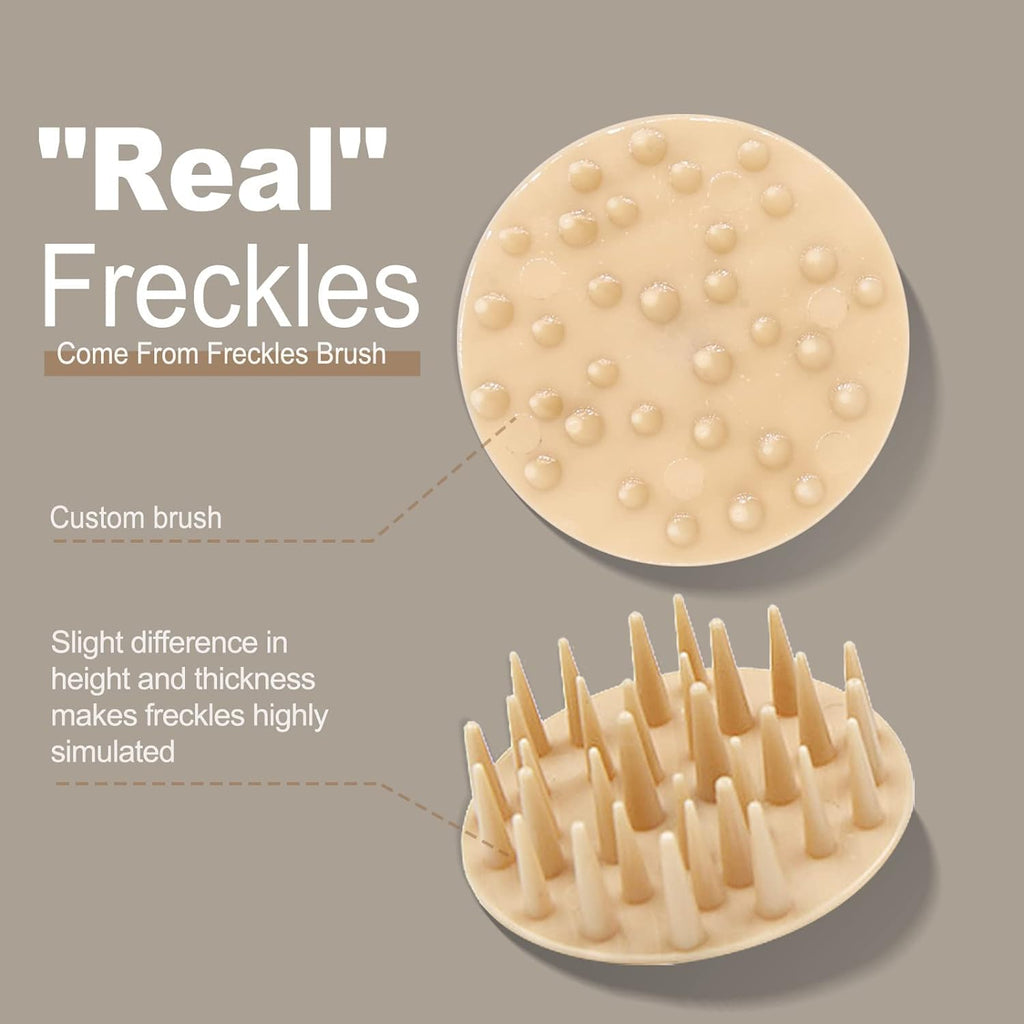 MAYKOO Freckle Stamp – Natural-Look Freckles Pen, Waterproof & Quick-Dry (Dark Brown)