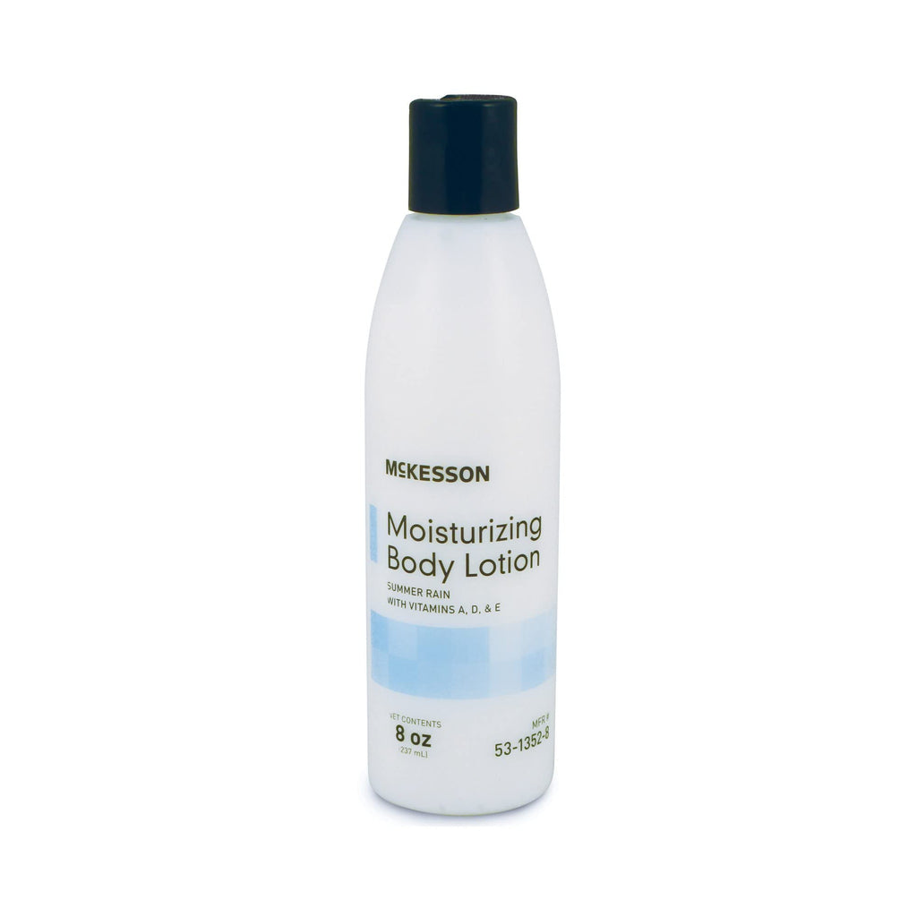 McKesson Moisturizing Body Lotion with Vitamins A, D & E – Summer Rain Scent, 8 oz | Sensitive Skin Formula