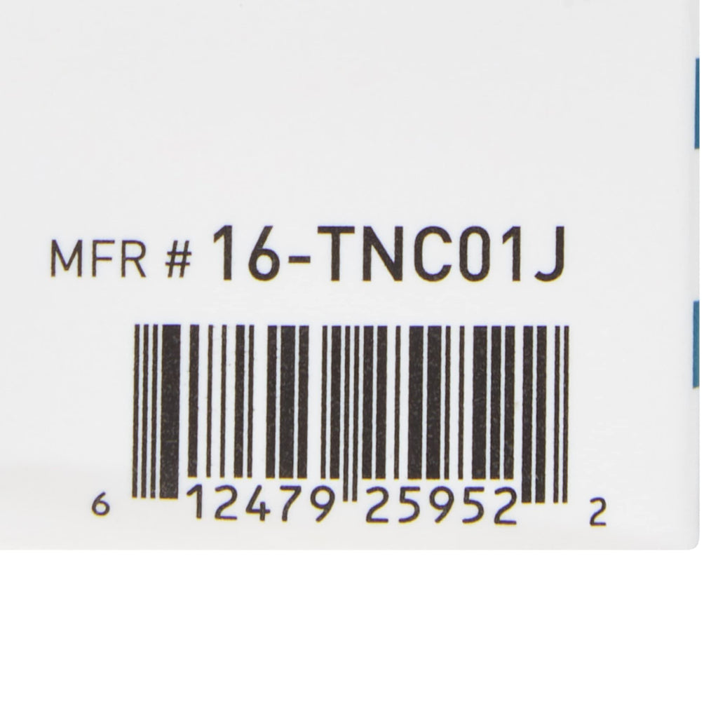 McKesson Toenail Clippers with File – Steel Nail Clippers with Thumb Squeeze Lever (12 Count)