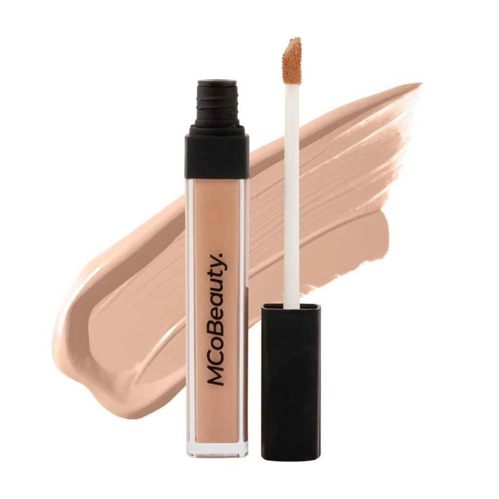 MCoBeauty Brighten & Perfect Cream Concealer – 3 Light Beige | Hydrating, Medium Coverage for Under-Eye & Blemish