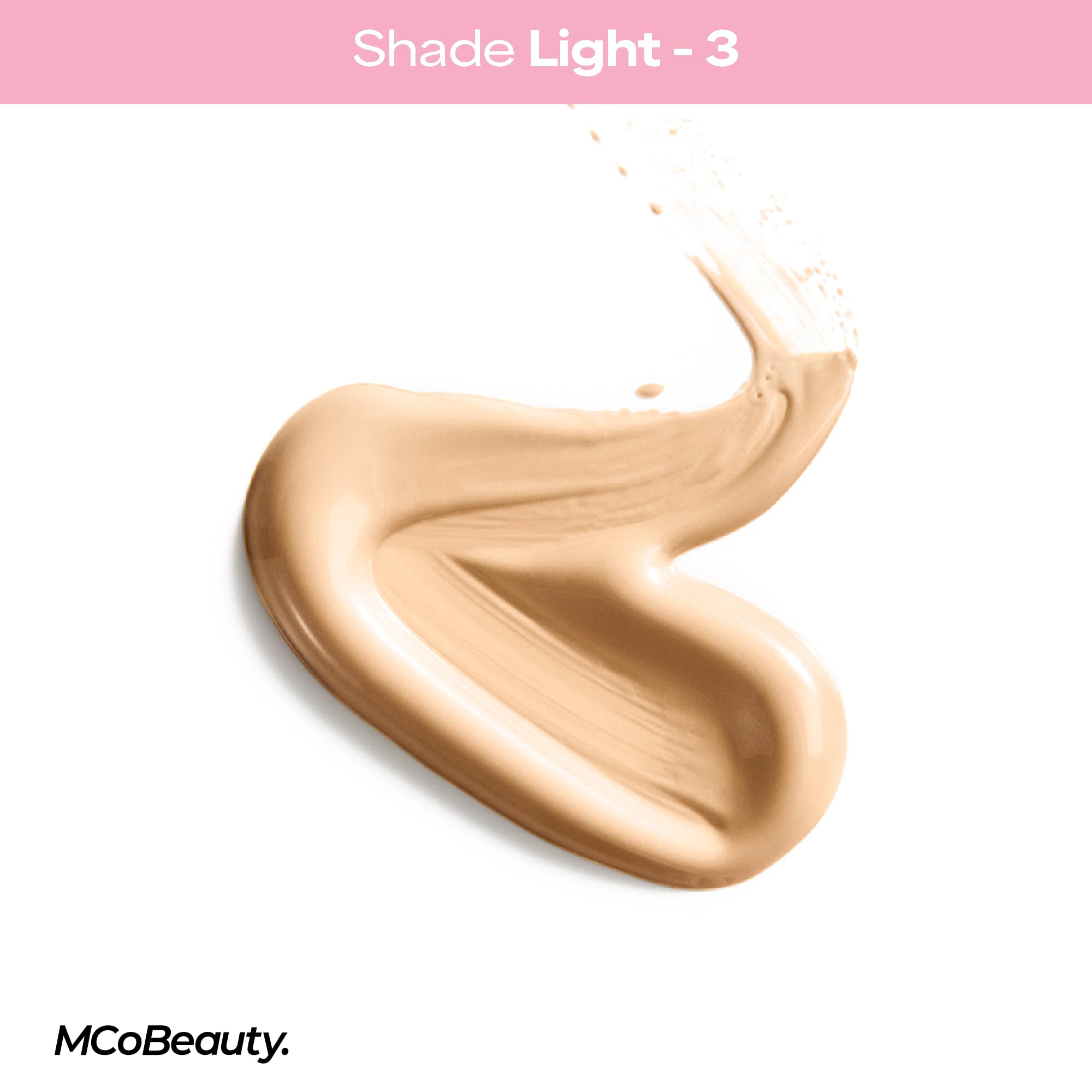 MCoBeauty Flawless Glow Luminous Skin Filter – 3 Light | 4-in-1 Primer, Foundation Booster & Liquid Highlighter