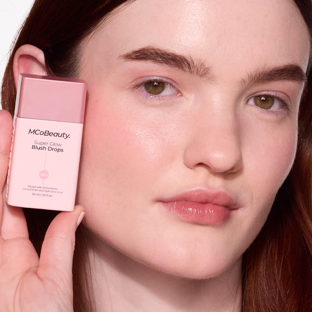 MCoBeauty Super Glow Blush Drops – 2-in-1 Liquid Highlighter & Blush