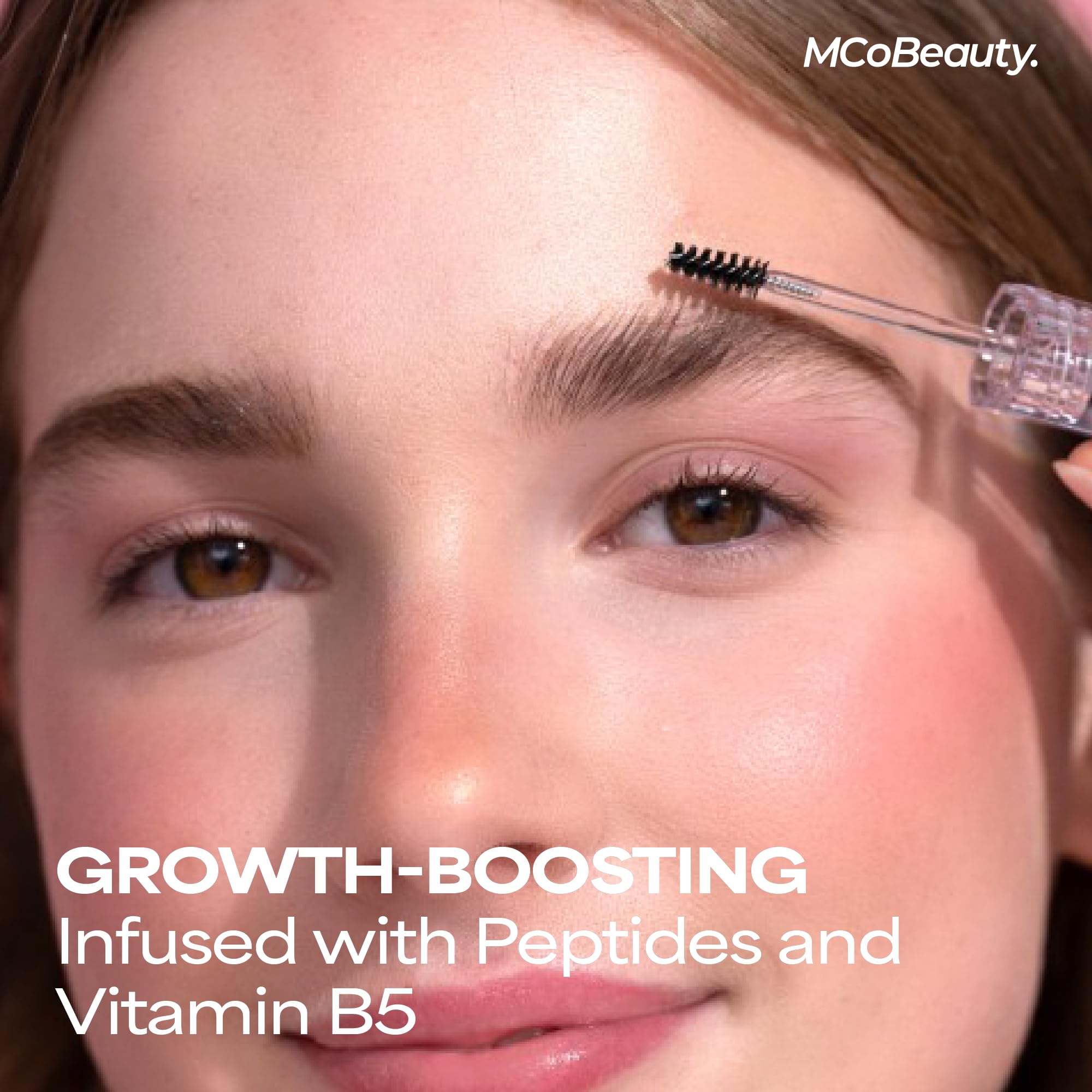 MCoBeauty XtendBrows Treatment Gel – Clear Shade | Fuller, Volumized Brows with Pro-Vitamin B5