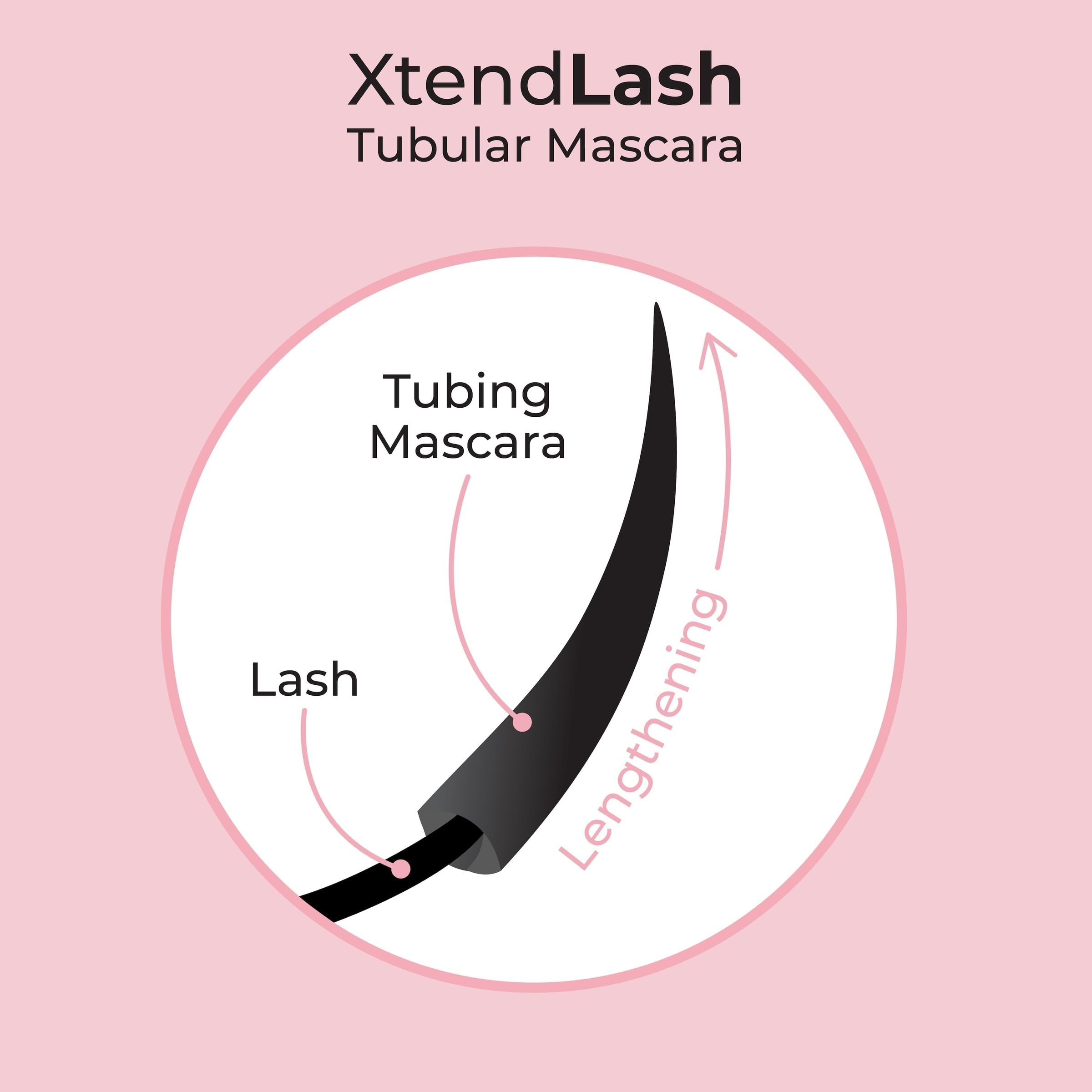 MCoBeauty Xtendlash Tubing Mascara – Black-Brown | Award-Winning Lengthening & Smudge-Proof
