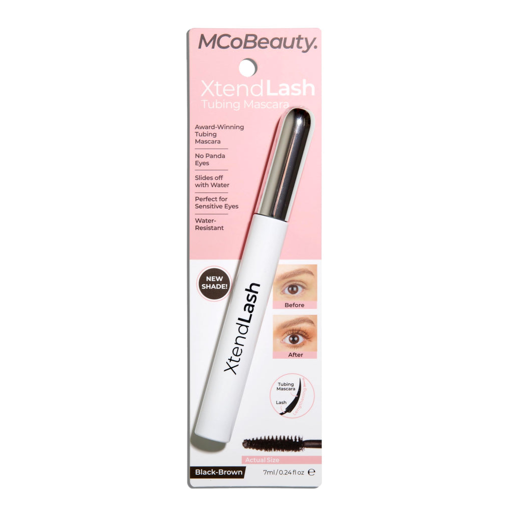 MCoBeauty Xtendlash Tubing Mascara – Black-Brown | Award-Winning Lengthening & Smudge-Proof
