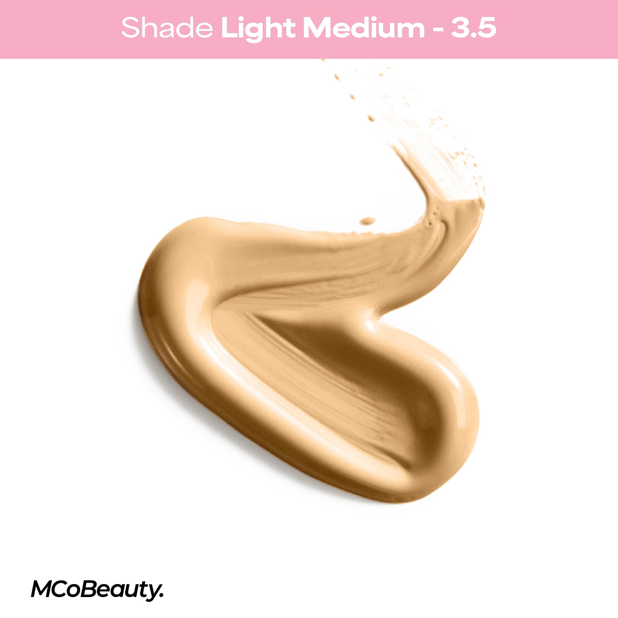 MCoBeauty Flawless Glow Luminous Skin Filter 3.5 Light | 4-in-1 Primer, Foundation Booster & Liquid Highlighter