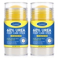 Mcukv Urea Cream Stick 60% + 2% Salicylic Acid – 2 Pack for Dry Heels, Callus Removal & Hydration