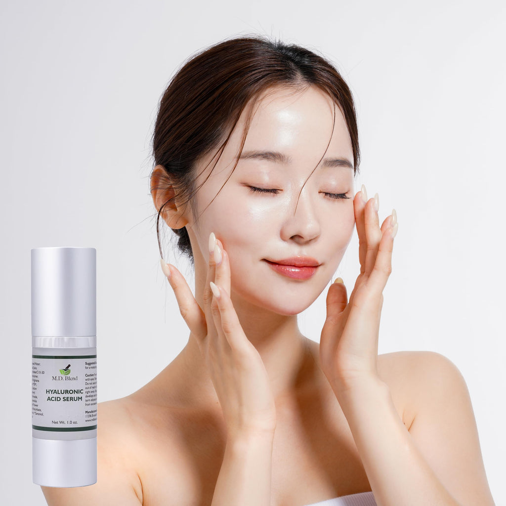 M.D. Blend Hyaluronic Acid Serum | Expert Hydration with Retinol Alternative | 30ml Airless Pump