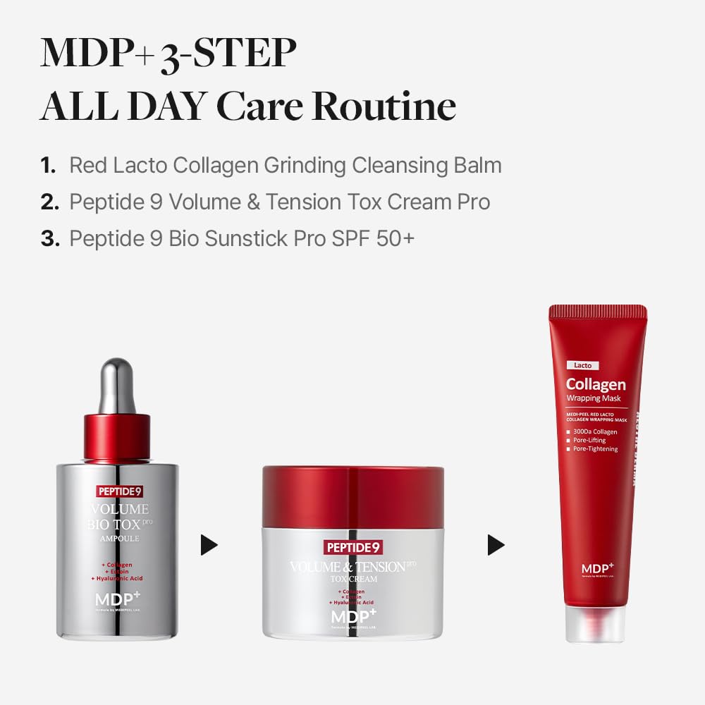 MDP+ Peptide 9 Bio Sunstick Pro SPF50+ | Lightweight Sunscreen Stick for Face & Body
