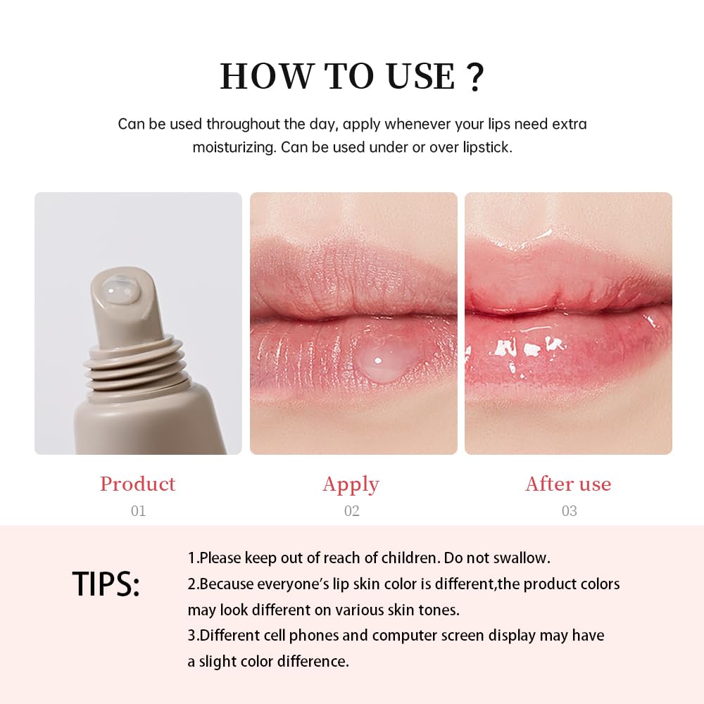 Mebeakin 5-Piece Summer Lip Butter Set — Hydrating Shea Butter & Avocado Oil Lip Balm